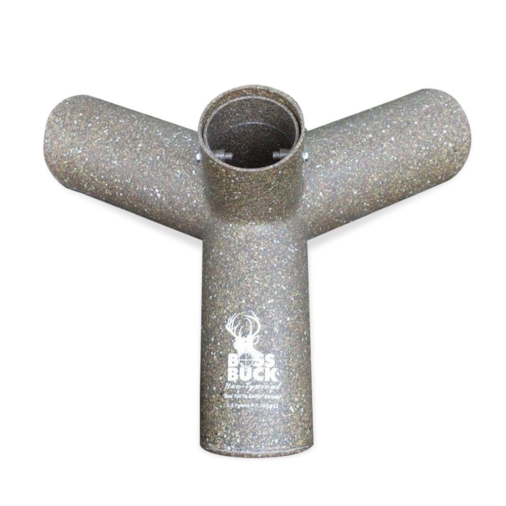 Boss Buck Hunting Game & Deer Feeder with 3 10-Inch Feed Ports and 4-Inch I.D. Openings