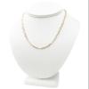 18K Brazilian Gold Filled Rolo Link Chain "18 Inches" Length Necklace for Women Fashion Jewelry view 2