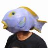 CreepyParty Tropical Fish Mask - Animal Halloween Costume for Parties, Cosplay, Photo Booth Props, and Pranks - Funny Gag Gift for Adults view 2