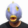 CreepyParty Tropical Fish Mask - Animal Halloween Costume for Parties, Cosplay, Photo Booth Props, and Pranks - Funny Gag Gift for Adults view 3