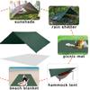 KALINCO Waterproof Camping Tarp Tent Hammock Rain Fly, 10X10FT/10X15FT, Mutifunctional Tent Footprint Lightweight Tarp for Camping, Hiking and Survival Shelter view 4