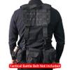 MELOTOUGH Tactical Outdoor H-Harness Duty Belt Suspenders Black (Battle Belt not Included) view 3