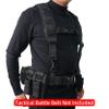 MELOTOUGH Tactical Outdoor H-Harness Duty Belt Suspenders Black (Battle Belt not Included) view 4