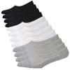 JORMATT 6 Pairs Mens Women Genuine No Show Socks Boys Sneaker Shoes Mesh Knit Low Cut Athletic Cotton Socks Non Slip, Men Shoe size 10-14 view 1