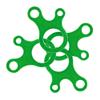 3 Hole Tensioner  Adds Tension to Line of Various Makes (4 Pack, Green) view 2