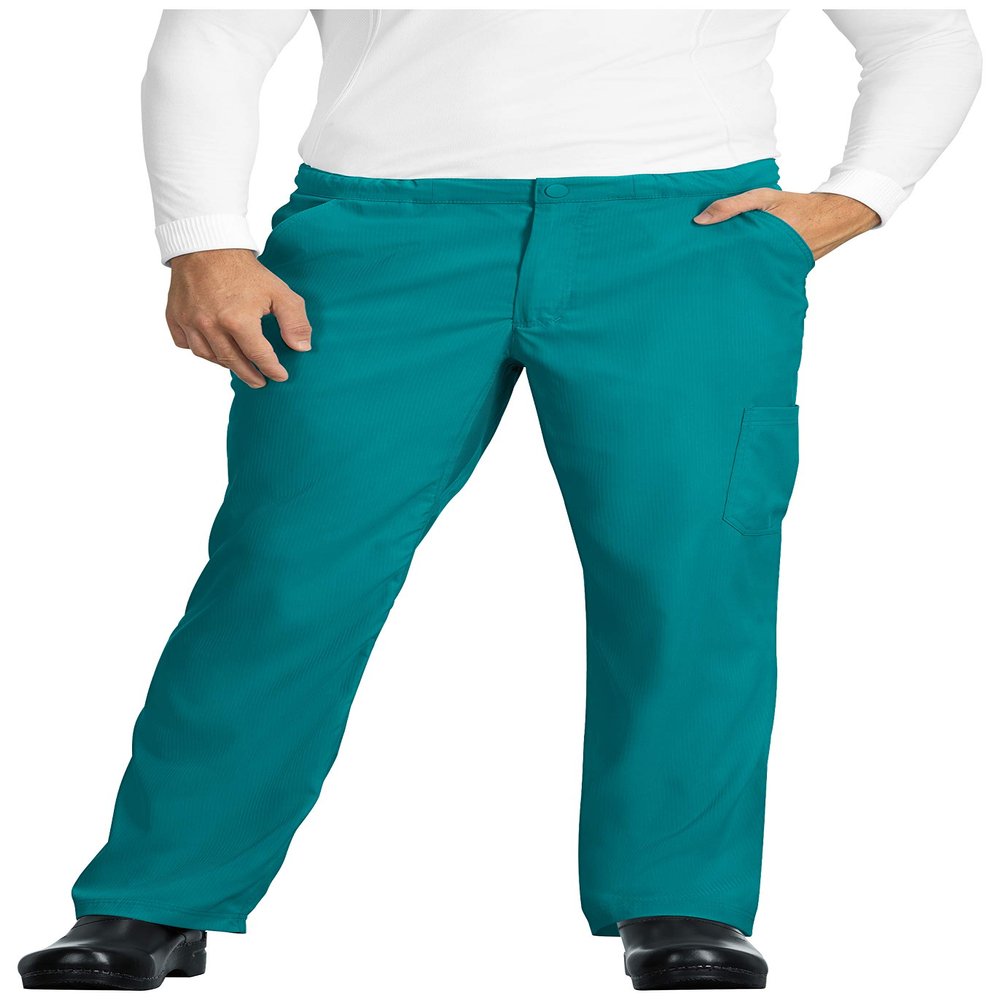 KOI Lite 606 Men's Discovery Scrub Pant Teal LT