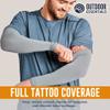 OutdoorEssentials UV Arm Sleeves for Men and Women - Sun Protection Sleeve - Compression Golf Baseball Cooling Tattoo Sleeve view 4