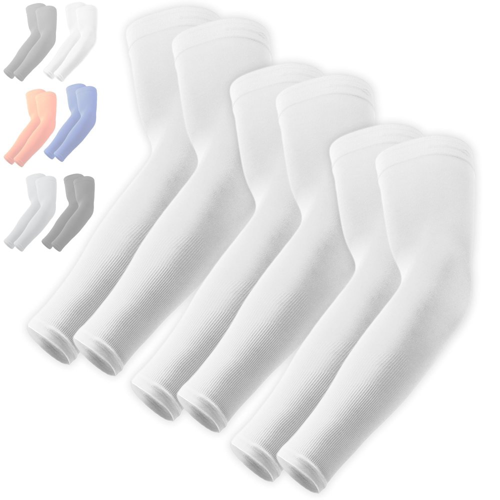 OutdoorEssentials UV Arm Sleeves for Men and Women - Sun Protection Sleeves - Compression, Golf, Baseball, Cooling, Tattoo Arm Sleeve - Mangas Para El Sol Para Hombre
