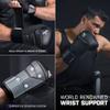 Hayabusa T3 Boxing Gloves for Men and Women Wrist and Knuckle Protection, Dual-X Hook and Loop Closure, Splinted Wrist Support, 5 Layer Foam Knuckle Padding - Black, 12 oz view 4