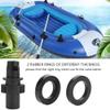 Air Valve,Air Valve Adapter Inflatable Boat Foot Pump Hose Adapter Valve Adapter for Fishing Boat Kayak view 2