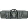 Lancer Tactical 600 Denier Polyester Double Carbine Soft Case Accessory Pouches MOLLE Webbing Secondary Gun Compartment Quick Detach Buckles Inner Storage Backpack Straps (42" INCH, DISRUPTIVE GRAY) view 1