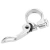 Bicycle Seatpost Clamp, 28.6MM Quick Release Aluminum Alloy Bike Seat Post Clip for Road & Mountain Bikes Cycling Replacement Accessory view 2
