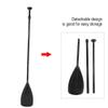 ZJchao Paddle,Adjustable Aluminium Stand-Up Paddle Board Paddle (Black Shaft) for Boat,Kayak,Raft,Jet Ski,Paddle Boat view 2