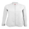 M&M Scrubs Women's Ultra Soft Front Zip Warm-Up Scrub Jacket (X-Small, White) view 1