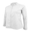 M&M Scrubs Women's Ultra Soft Front Zip Warm-Up Scrub Jacket (X-Small, White) view 3