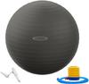 Fitvids Anti-Burst Slip Resistant Exercise Ball with Quick Pump  2  15-18in (38-45cm), S  Gray view 1