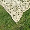 LIYFF-Tarps Woodland Camouflage Netting Army Mesh Nets for Wildlife Hunting, Photography, Car Sun Shade, Leisure Camping, Bars,Outdoor Jungle Camo Net - Beige view 4