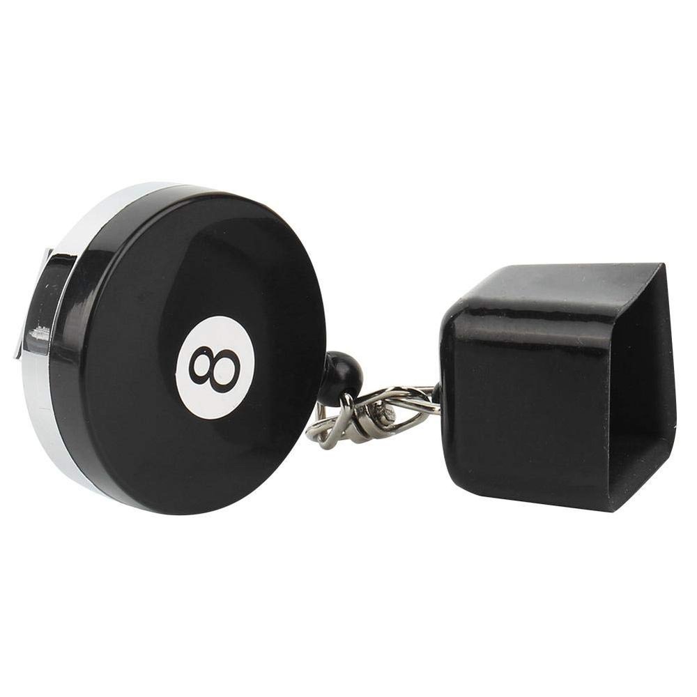 Alomejor billiards cue chalk holder, compact adjustable retractable design pool accessory easy access for snooker players casual pool enthusiasts home games tournaments