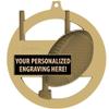 Football Medals, 3" Massive Rimz Football Award Medal with Custom Engraving Included 50 Pack Prime view 4