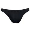 iiniim Men's Sexy Bikini Brief Silky Ruched Back Underwear Panties See Through Swim Briefs Swimwear Black One Size view 1