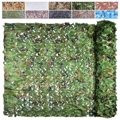 iunio Camo Netting Camouflage Netting, Camo Net Bulk Roll Camouflage Mesh Nets for Hunting Blind Deer Stand Military Party Decorations Sunshade Shooting (Woodland Camo, 4.9ft*65.6ft/1.5m*20m)