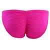iiniim Men's Sexy Bikini Brief Silky Ruched Back Underwear Panties See Through Swim Briefs Swimwear Rose One Size view 3