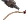 Bush Craft 84393 Fly Leather Jig #10/0.7 Natural x 3 view 1