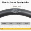 2-PCS 26" Heavy Duty Bike Tubes 26x1.0/1.50 AV Schrader Valve 26" Bicycle Innier Tubes Compatible with 26 x 1.0 26x1.10 26x1.25 Bike Inner Tubes view 3