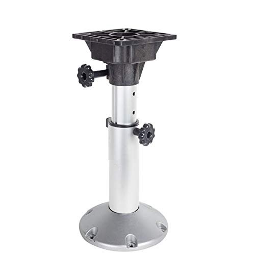 JZ Marine Boat Anodised Aluminum Adjustable Seat Pedestal Base 14-20 18-25 (450-635MM)