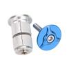 VGEBY1 Stem Headset, Aluminum Alloy Bike Fork Expander for 1/1.25inch Cycling Headset Top Accessory(Blue) view 2