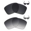Mryok 2 Pair Polarized Replacement Lenses for Oakley Sliver XL Sunglass - Options view 1