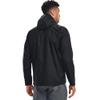 Under Armour Men's Forefront Rain Jacket , Black (001)/Steel , 3X-Large view 2