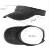 4 Pieces Sun Visor Sports Adjustable Visor Sport Wear Athletic Golf Hat for Men Women(Black, Wine Red, Dark Green, Blue) view 2