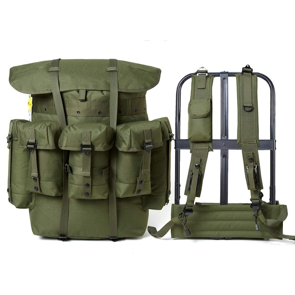 Akmax.cn MT Military Alice Pack Army Survival Combat ALICE Rucksack Backpack Olive Drab