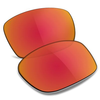 TRUSHELL Polarized Replacement Lenses for Oakley Fives Squared Sunglass Fire Red - Polarized