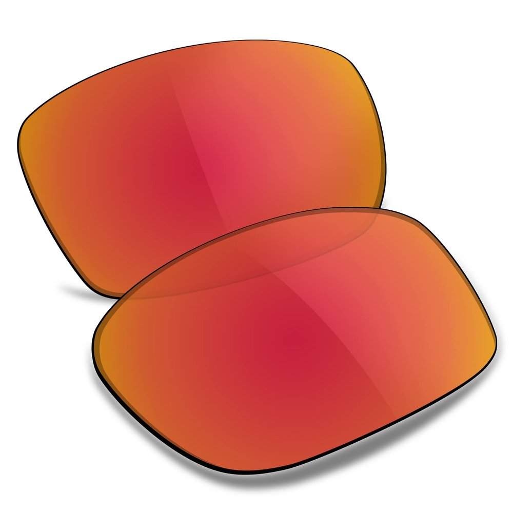 TRUSHELL Polarized Replacement Lenses for Oakley Fives Squared Sunglass Fire Red - Polarized