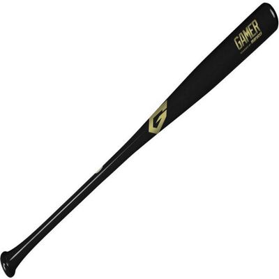 Gamer - Powered By Marucci, Maple Baseball Bat, Black, 34"