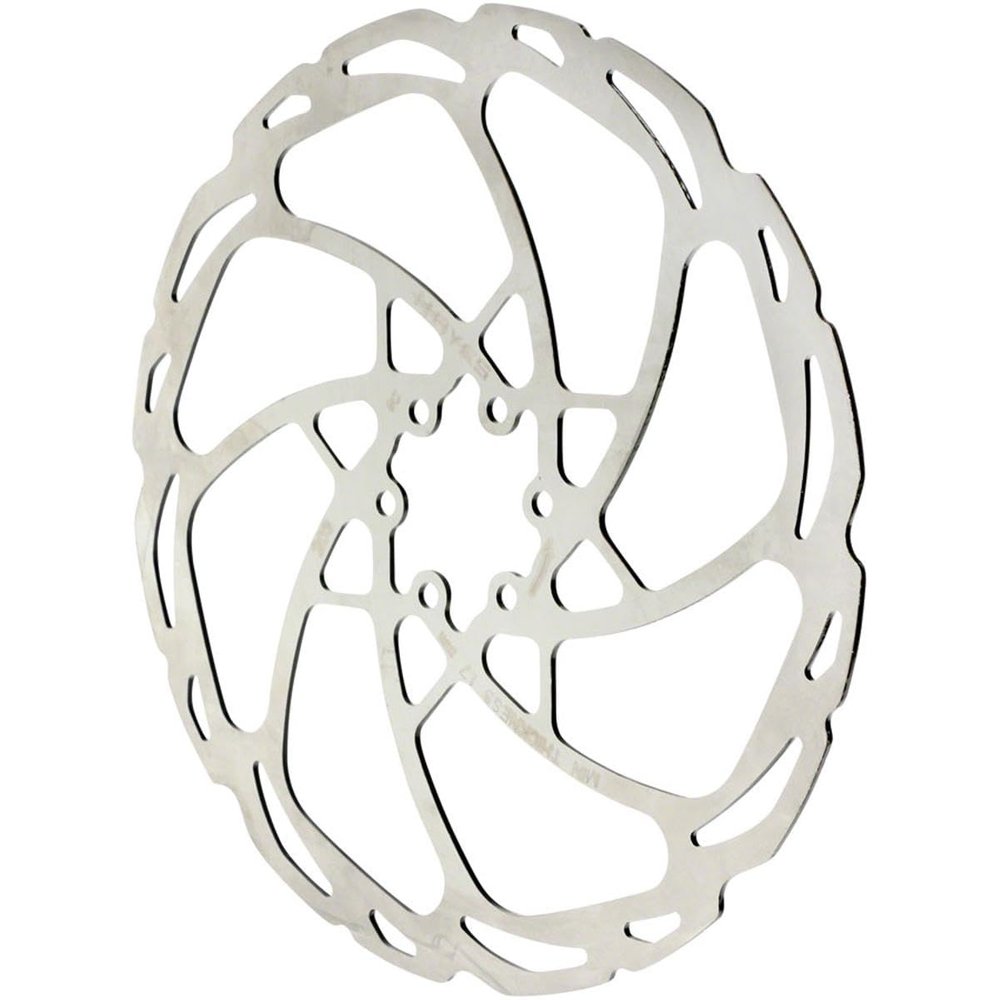 Hayes D-Series Disc Brake Rotor - 160mm, 6-Bolt, Silver