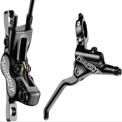 TEKTRO Orion HD-M745 Front Hydraulic Bicycle Disc Brake Lever & 4-Piston Caliper | 1800mm Hose | Left Hand | Black