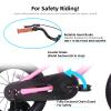 JOYSTAR 12 Inch Kids Bike for Girls 2 3 4 Years Old Girls Bicycle with Training Wheels Toddlers Bikes Age 2-4 with Foot Brake Kids Cycle BMX Style Pink view 3