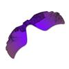Millersawp Radar Path Vented Replacement Lenses Compatible with Oakley Sunglass-Purple Iridium