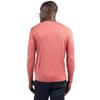 Clique Charge Active Mens Long Sleeve Tee, Cardinal Red Heather view 2