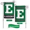 College Garden Flag Set With Stand, Printed in the USA, 12.5" x 18" College Flag With Three Piece Steel Stand (Eastern Michigan) view 1