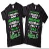 Cerebral Palsy Mom Dad Couple Matching Shirts CP Awareness Mother Father Tee Shirts Men XXXL - Women XL Black view 1
