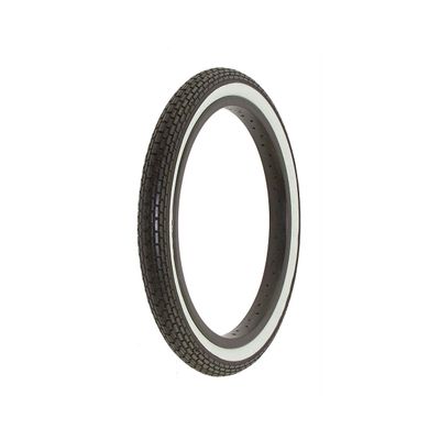 Alta Bicycle Tire Duro 16" x 1.75" Bike Tire Small Brick Tread, Multiple Colors (Black/White Wall)