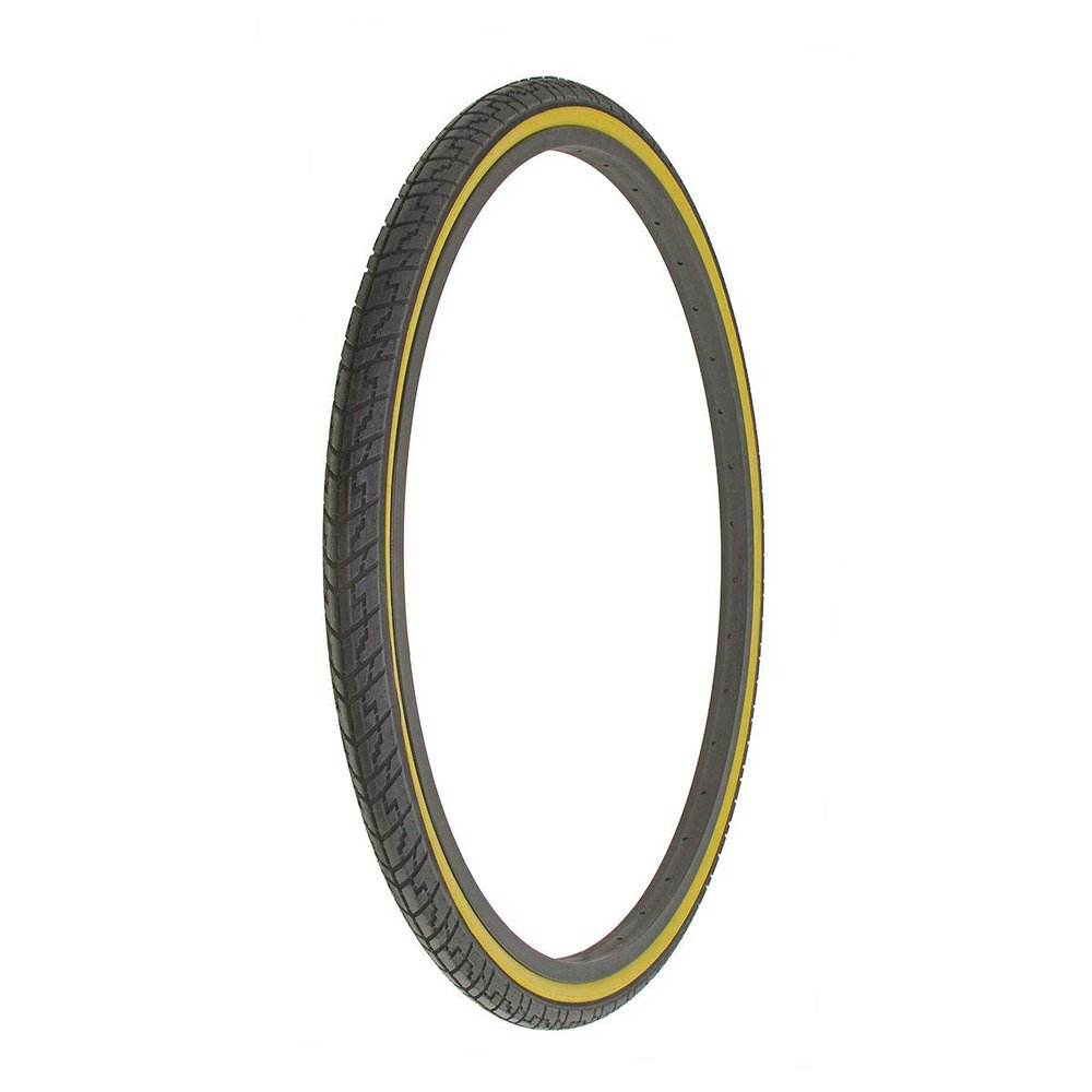 Alta Bicycle Tire Duro 24" x 1 3/8" Bike Tire Cross Ranger Tread, Multiple Colors (Black/Gum Wall)