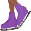 ChloeNoel Figure Skating Boot Cover B01 Periwrinkle Adult (1-8) view 1