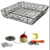 KUFA Vinyl Coated Crab Traps & Accessory Kits (100' Lead Core Sinking line,Caliper,Harness,Bait Bag & 11" Float) (S60+CEQ1) view 1