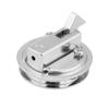 1.8inch Boat Flush Pull Hatch, Zinc Alloy Ring Handle Flush Pull Hatch Locker for Marine Boat RV Yacht Hardware view 1