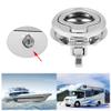 1.8inch Boat Flush Pull Hatch, Zinc Alloy Ring Handle Flush Pull Hatch Locker for Marine Boat RV Yacht Hardware view 2